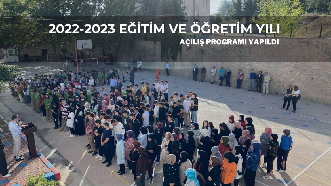 2022-2023 Eğitim ve Öğretim Yılı Açılış Programı Yapıldı